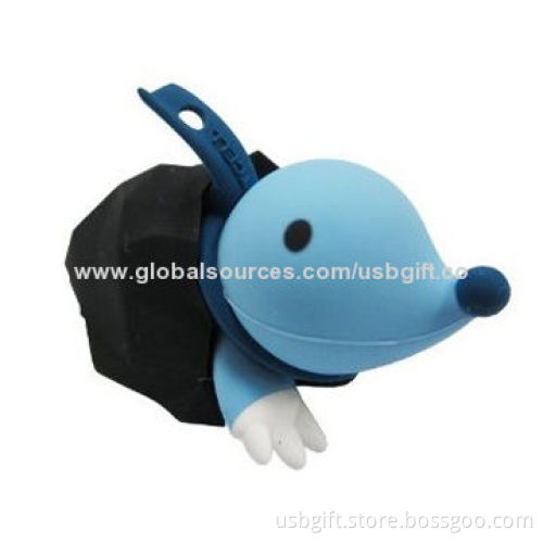 USB Drive, PVC Material, Cute Animal Shape, Promotional Gift, 8GB